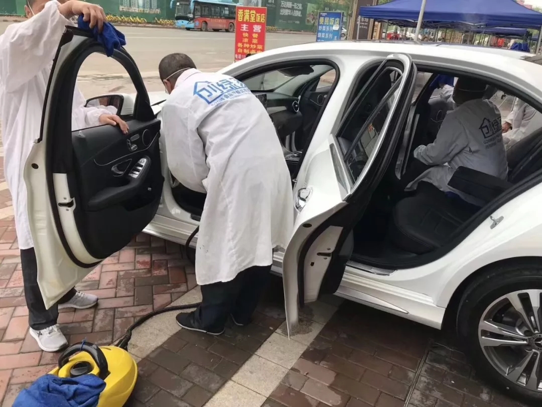 奔馳C200L車內除甲醛