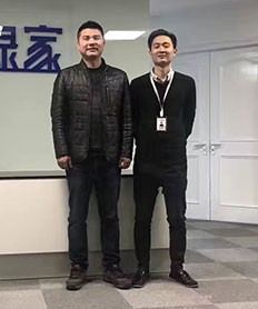 恭喜紹興錢總加盟創綠家除甲醛品牌！